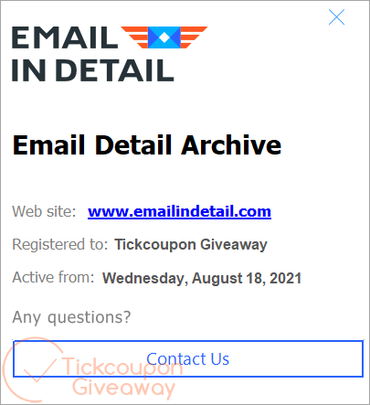 About Email Detail Archive