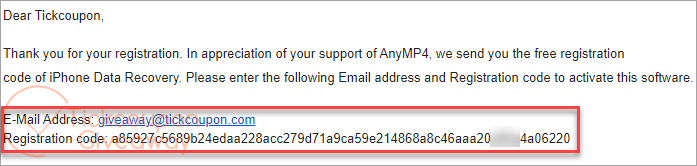 anymp4 iphone data recovery license code anymp4 iphone data recovery license code