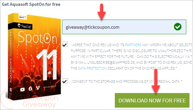 get aquasoft spoton for free