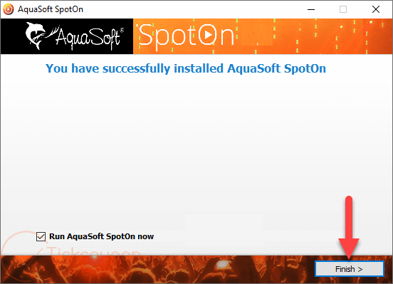 install aquasoft spoton