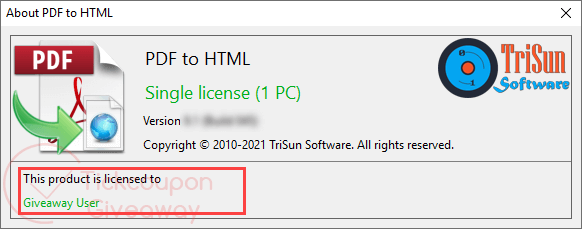 trisun pdf to html giveaway code trisun pdf to html giveaway code