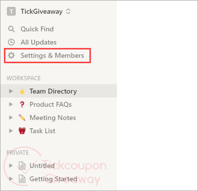 notion account
