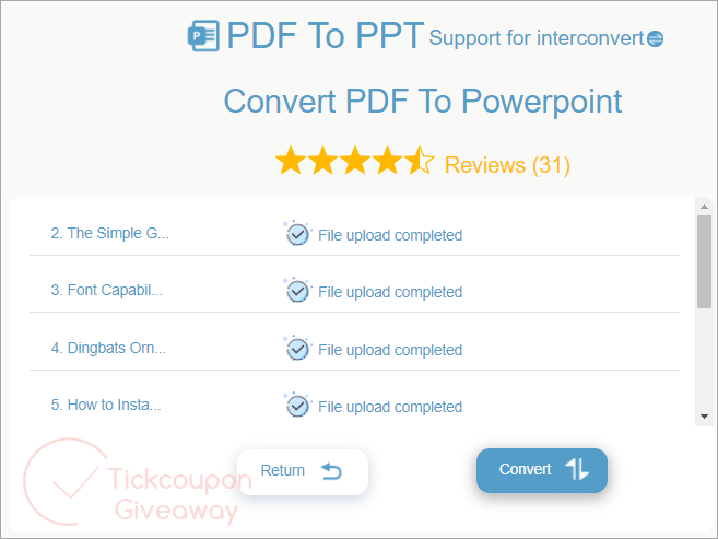 Bitwar Online PDF Converter Giveaway