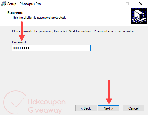password photopus pro