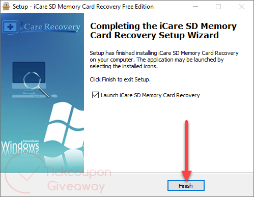 install icare sd card recovery