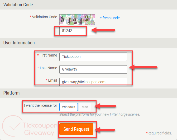 send request filter forge