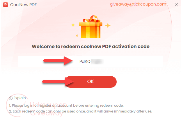 Activate CoolNew PDF PRO