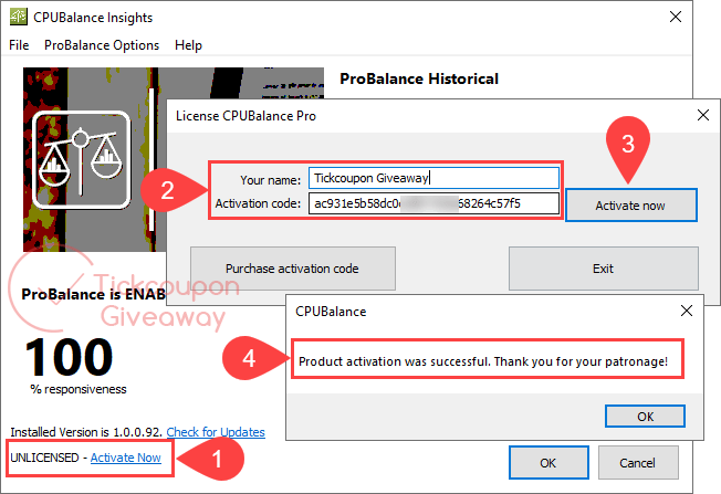 bitsum cpubalance pro activation