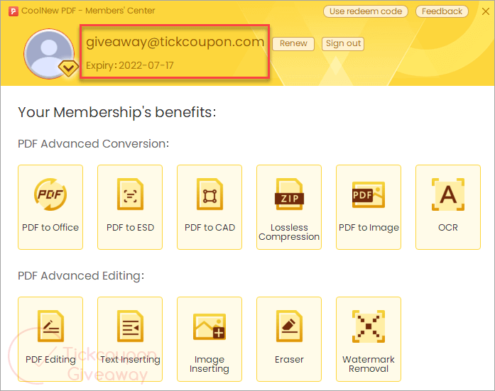 CoolNew PDF PRO Subscription