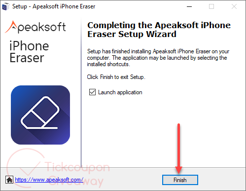 install apeaksoft iphone eraser Install Apeaksoft iPhone Eraser