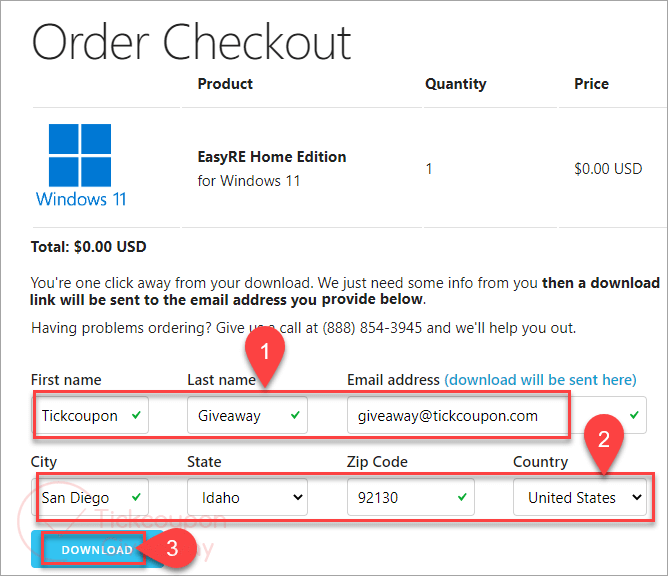 order checkout easy recovery essentials