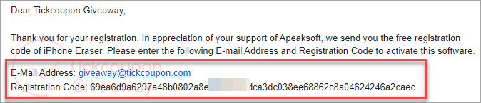 registration code apeaksoft iphone eraser Registration Code Apeaksoft iPhone Eraser
