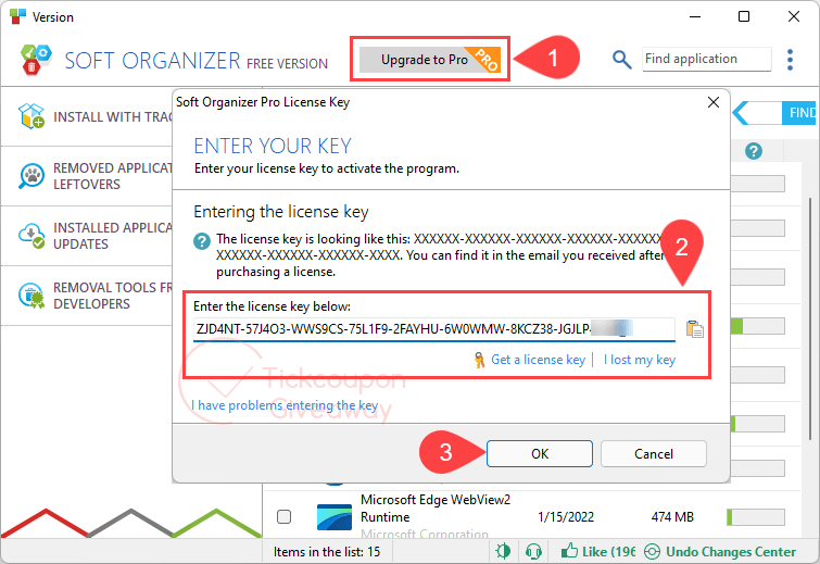 Soft Organizer Pro License Key Free