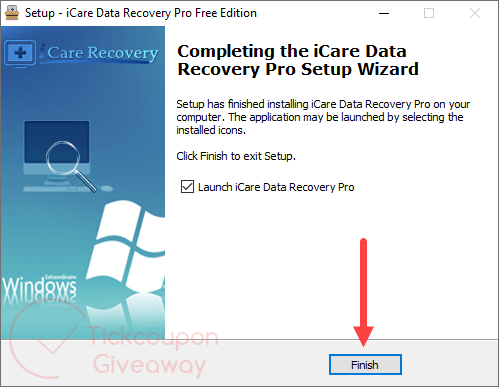 iCare Data Recovery Pro Installation
