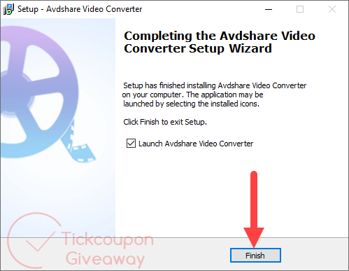 Install Avdshare Video Converter 