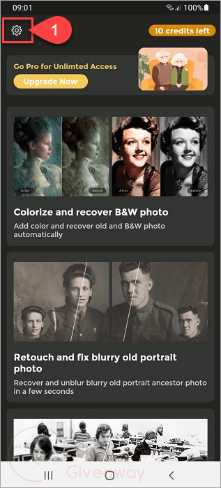 option colorize for android and ios option colorize for android and ios