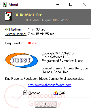 About X-NetStat Lite 