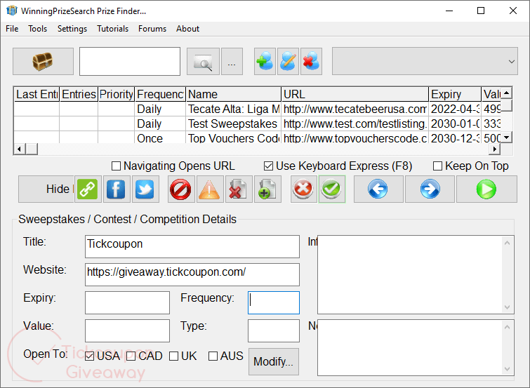 Winning Prize Search PRO Giveaway License Code Free