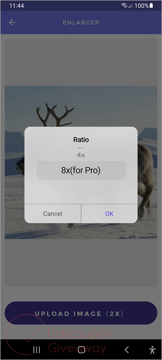 ratio vertexshare ai enlarger