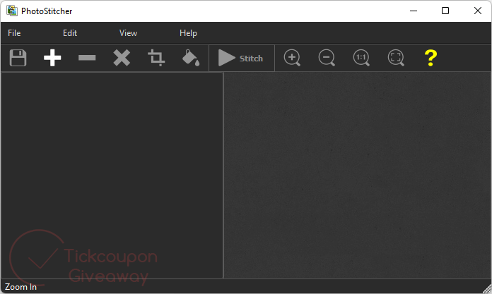 TeoreX PhotoStitcher giveaway Screenshot