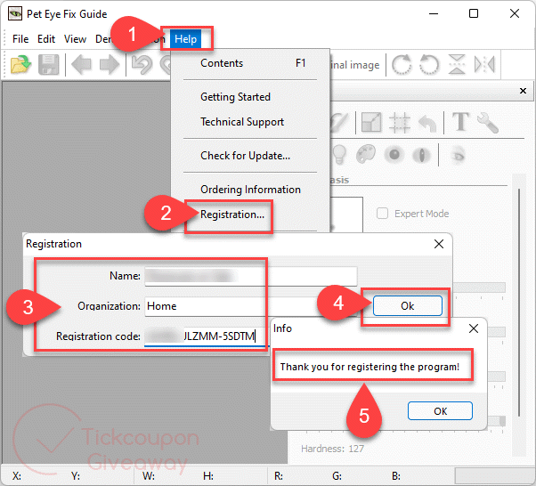 Tint Pet Eye Fix Guide Activation