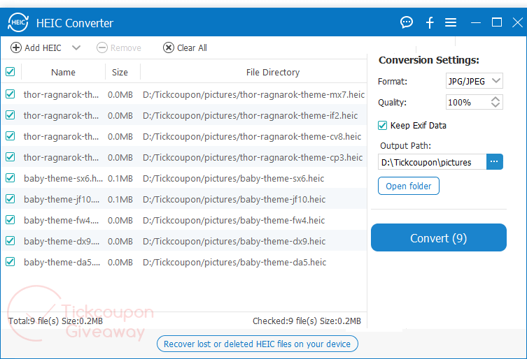 Aiseesoft HEIC Converter License Key Free