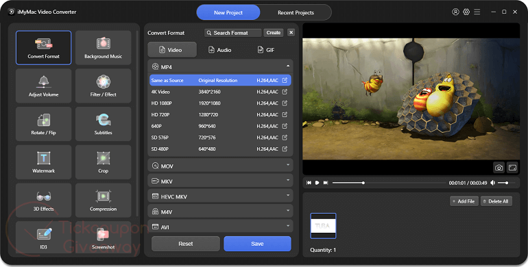 imymac video converter screenshot iMyMac Video Converter Screenshot