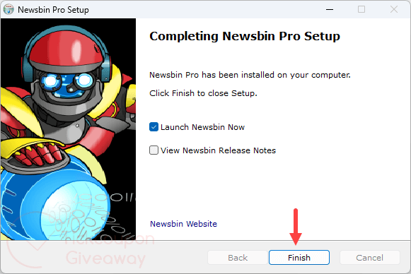 newsbin pro complete installation