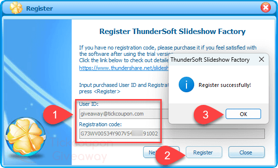 thundersoft slideshow factory license key free ThunderSoft Slideshow Factory License Key Free