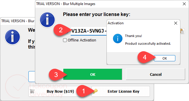 register vovsoft blur multiple images