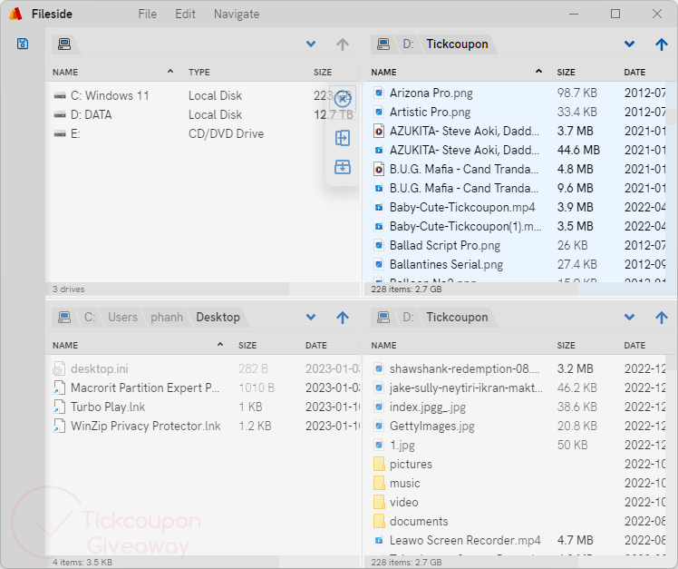 Fileside Free License Key