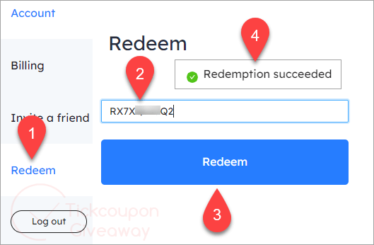 redeem code sonics vpn