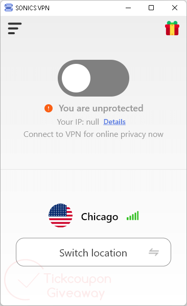 Sonics VPN Free License Code