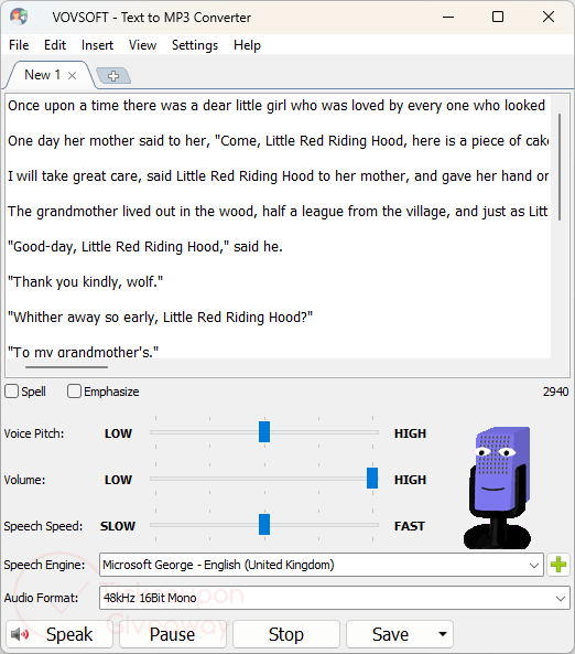 vovsoft text to mp3 converter giveaway license key free Vovsoft Text to MP3 Converter Giveaway License Key Free