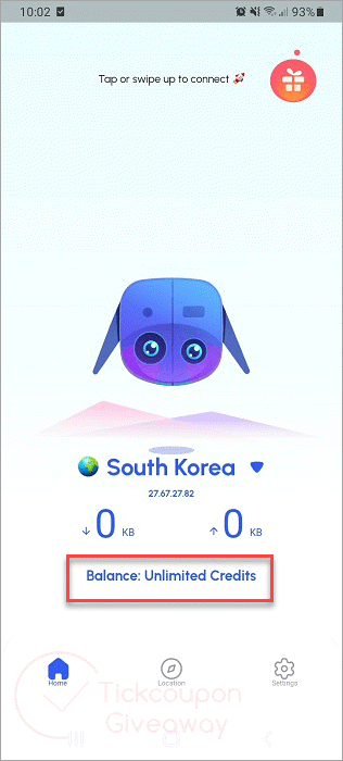 hapi vpn unlimited credits
