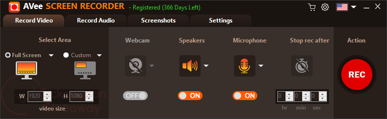 AVee Screen Recorder Giveway Free Key