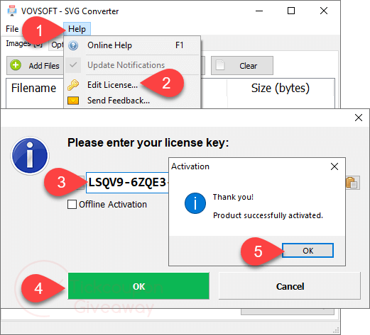 register vovsoft svg converter