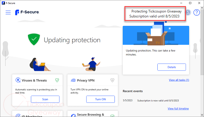 subscription f secure total