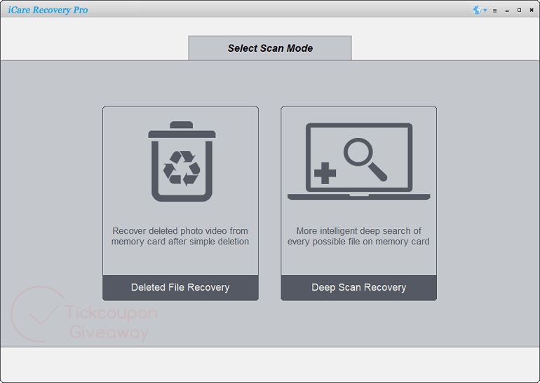 iCare SD Card Recovery Screenshot Giveaway Code
