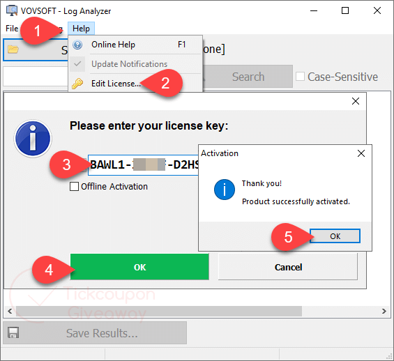 register vovsoft log analyzer