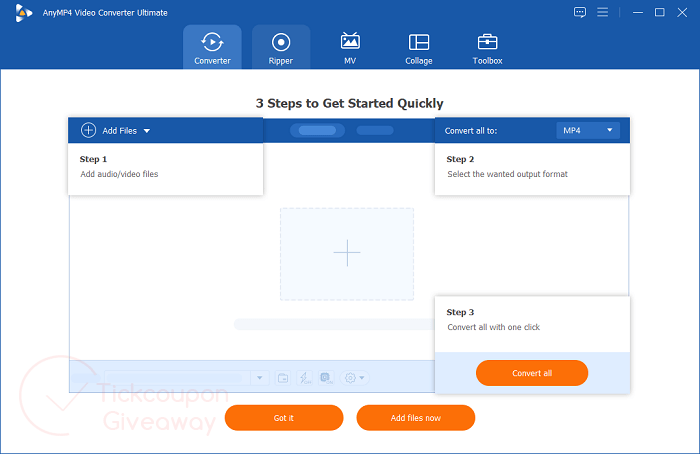 anymp4 video converter ultimate screenshot anymp4 video converter ultimate screenshot