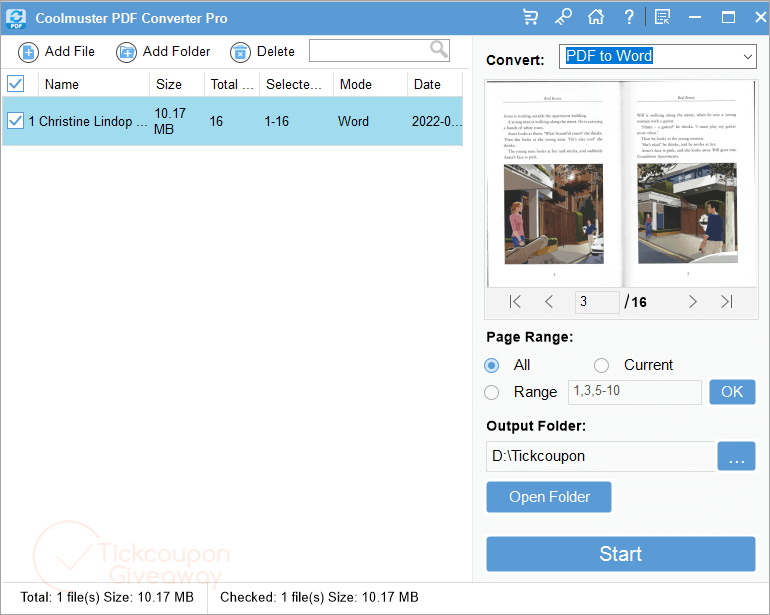 Coolmuster PDF Converter Pro 1 年许可证