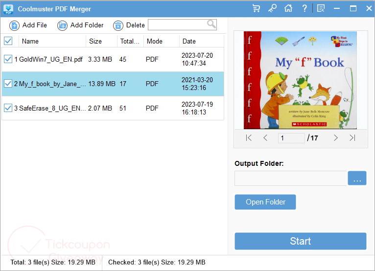 Coolmuster PDF Merger 1 年许可证