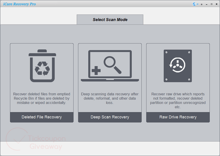 iCare Data Recovery Pro Giveaway Screenshot Free