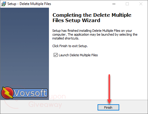 install vovsoft delete multiple files