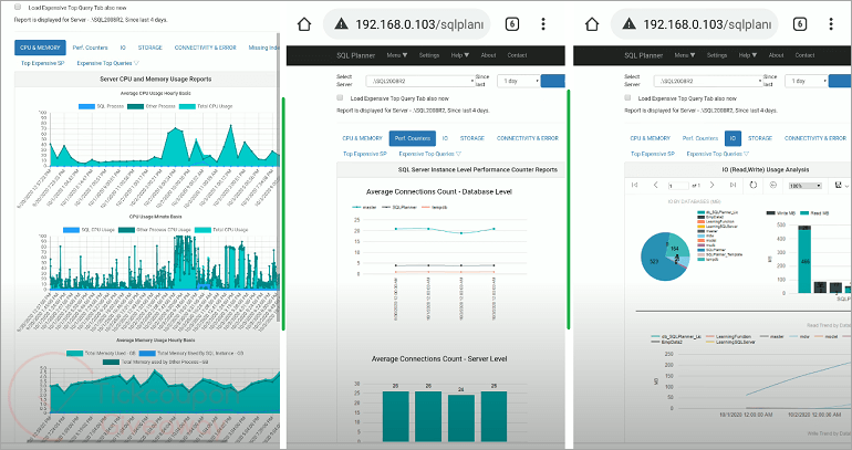 SQL Planner Screenshot
