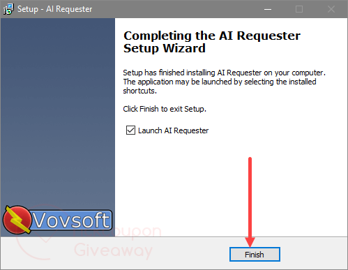 install vovsoft ai requester