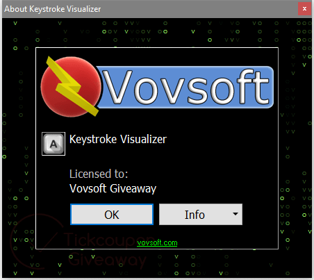 about vovsoft keystroke visualizer