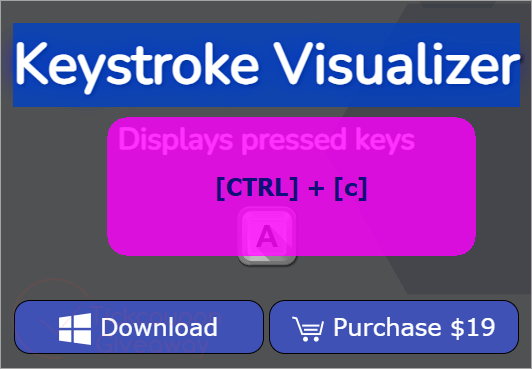 Vovsoft Keystroke Visualizer Giveaway Code