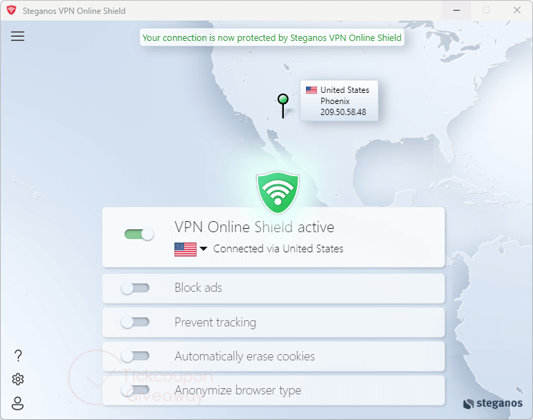 Steganos VPN Online Shield Giveaway License Free